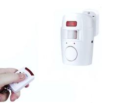 Kit Alarme Sem Fio Com Sensor De Presença E Sirene Kit Alarme Sem Fio Com Sensor De Presença E Sirene