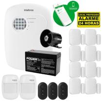 Kit Alarme Sem Fio Intelbras ANM 24 NET ,8 Sensores Magnéticos , 2 Infra e Bateria Kit Alarme Sem Fio Intelbras ANM 24 NET ,8 Sensores Magnéticos , 2 Infra e Bateria