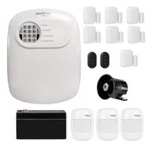 Kit Alarme Sem Fio Intelbras ANM 24 NET com 10 Sensores e Acesso Via App Kit Alarme Sem Fio Intelbras ANM 24 NET com 10 Sensores e Acesso Via App