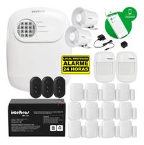 Kit Alarme Sem Fio Intelbras ANM 24 NET com 14 Sensores e 2 Sirenes