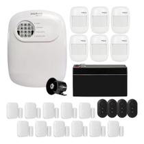 Kit Alarme Sem Fio Intelbras ANM 24 NET com 17 Sensores e 4 Controles Kit Alarme Sem Fio Intelbras ANM 24 NET com 17 Sensores e 4 Controles