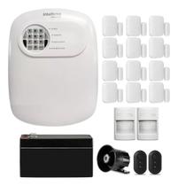 Kit Alarme Sem Fio Intelbras com 14 Sensores e Controle por App