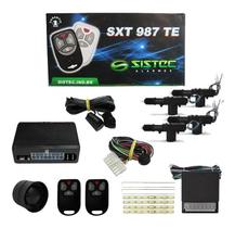 Kit Alarme Veicular Sxt987 Universal + Travas Eletricas 4p