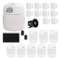 Kit Alarme Via App 18 Sensor Sf Intelbras Facil Instalação