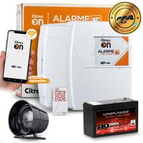 Kit Alarme Wifi Citrox Ppa On C36 Smart Com Bateria Sirene