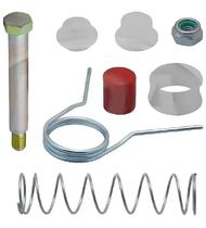 Kit alavanca câmbio com bucha haste marcha ré gol, golf, polo, fox d10064