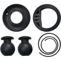 Kit Alavanca De Cambio Dianteira Sem Coxim Rolamento Batente Coifa Opala chevette