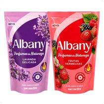 Kit Albany Refil Sabonete Líquido: Lavanda Delicada e Frutas Vermelhas 200ml Kit Albany Refil Sabonete Líquido: Lavanda Delicada e Frutas Vermelhas 200ml
