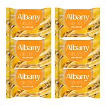 Kit Albany Sabonete Corporal Em Barra Gelato Maracujá 80g Com 6 Kit Albany Sabonete Corporal Em Barra Gelato Maracujá 80g Com 6