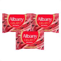 Kit Albany Sabonete Corporal Em Barra Gelato Melancia 80g Com 3 Kit Albany Sabonete Corporal Em Barra Gelato Melancia 80g Com 3