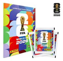 Kit Álbum + 21 Figurinhas Copa Do Mundo Fifa 2026 Panini