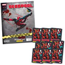 Kit Álbum Brochura + 10 Envelopes Marvel Deadpool Panini Kit Álbum Brochura + 10 Envelopes Marvel Deadpool Panini