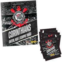 Kit Álbum Brochura Corinthians 115 Anos + 5 Envelopes Panini Kit Álbum Brochura Corinthians 115 Anos + 5 Envelopes Panini