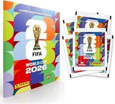 Kit Álbum Capa mole + 70 Figurinhas Copa Do Mundo Fifa 2026 005460ABR -Panini Kit Álbum Capa mole + 70 Figurinhas Copa Do Mundo Fifa 2026 005460ABR -Panini