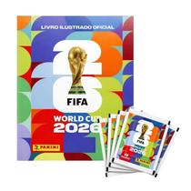Kit Álbum Capa Mole Copa Do Mundo 2026 + 175 Figurinhas
