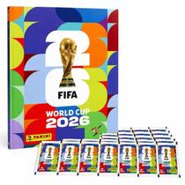 Kit Album Capa Mole Copa Do Mundo Fifa 2026 + Figurinhas Kit Album Capa Mole Copa Do Mundo Fifa 2026 + Figurinhas