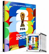 Kit Álbum Copa Do Mundo Capa Dura 2026 + 70 Figurinhas