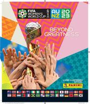 Kit Álbum de Figurinhas Copa do Mundo Feminina Austrália 2023 com 10 Pacotes de Figurinhas Panini