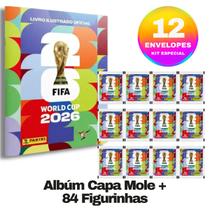 Kit Álbum Original Panini Copa Do Mundo 2026 com Brinde de 84 Figurinhas