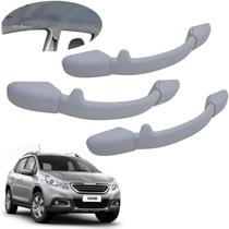 Kit Alça Teto Puxador Segurança Peugeot 2008 2016 2017 2018 2019 2020 2021 2022 2023
