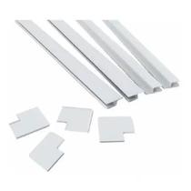 Kit Alçapão Moldura Forro Pvc 60x60 Reforçado
