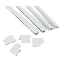 Kit Alçapão Moldura Forro Pvc 80x80 Reforçado