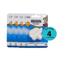 Kit Alcon Férias Alimentador Holiday 20g para 15 dias Com 4 unidades