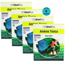 Kit Alcon Labcon Amônia Tóxica Água Doce Com 4 unidades