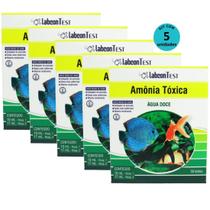 Kit Alcon Labcon Amônia Tóxica Água Doce Com 5 unidades