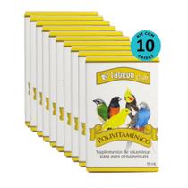 Kit Alcon Labcon Club Polivitamínico 15ml Com 10 unidades