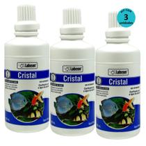 Kit Alcon Labcon Cristal 100ml com 3 unidades