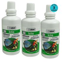 Kit Alcon Labcon Ictio 100ml com 3 unidades