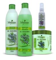 Kit Alecrim Maycrene Nutrição e Crescimento Capilar + Reparador Antifrizz 60ml
