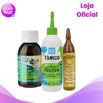 Kit Alecrim Natuhair Óleo 60ml Tônico 115ml Brinde Ampola de Alecrim 10 ml Crescimento e Tratamento Capilar Kit Alecrim Natuhair Óleo 60ml Tônico 115ml Brinde Ampola de Alecrim 10 ml Crescimento e Tratamento Capilar
