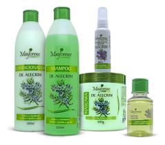 Kit Alecrim Saúde Capilar Maycrene Crescimento, Anti-Oleosidade e Antiqueda 5 PRODUTOS