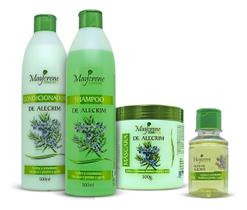 Kit Alecrim Saúde Capilar + Óleo 100ml Maycrene Crescimento E Fortalecimento