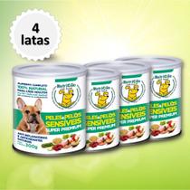 Kit Alergia Ração Úmida Delícia NutriCão Pet Cães Peles Pelos Sensíveis Alimento Natural Coceira Kit Alergia Ração Úmida Delícia NutriCão Pet Cães Peles Pelos Sensíveis Alimento Natural Coceira