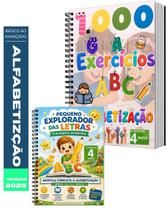Kit Alfabetização Infantil 2026 e 1000 Exercícios Abc 4 Anos Completo Atualizado Kit Alfabetização Infantil 2026 e 1000 Exercícios Abc 4 Anos Completo Atualizado