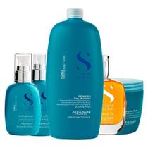 Kit Alfaparf Milano Pro Sdl Curls Profissional - 5 Produtos