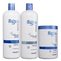 Kit Alfaparf Milano Real Rigen Nutritivo - Shampoo 1L + Condicionador 1L + Máscara 1Kg