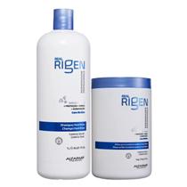 Kit Alfaparf Milano Real Rigen Nutritivo - Shampoo 1L + Máscara 1Kg