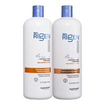 Kit Alfaparf Milano Real Rigen Reparador - Shampoo 1L + Condicionador 1L