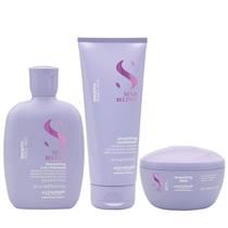 Kit Alfaparf Professional Semi Di Lino Smooth Smoothing - Shampoo 250ml + Condicionador & Máscara 200ml Kit Alfaparf Professional Semi Di Lino Smooth Smoothing - Shampoo 250ml + Condicionador & Máscara 200ml