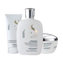 Kit Alfaparf SDL Diamond -Sh 250ml+Leave-in 200ml+Másc 200ml