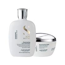 Kit Alfaparf SDL Diamond Shampoo e Mascara Homecare
