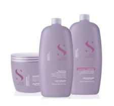 Kit Alfaparf SDL Smooth Shampoo + Condicionador e Mascara (G)
