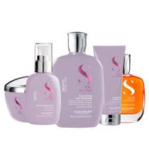 Kit Alfaparf SDL Smooth Smoothing Home Care - 5 Produtos