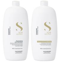 Kit alfaparf semi di lino diamond condicionador shampoo Kit alfaparf semi di lino diamond condicionador shampoo