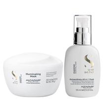 Kit Alfaparf Semi Di Lino Diamond - Máscara 200ml + Fluído 125ml Kit Alfaparf Semi Di Lino Diamond - Máscara 200ml + Fluído 125ml