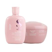 Kit Alfaparf Semi Di Lino Moisture Nutritive Shampoo 250ml Máscara 200ml Kit Alfaparf Semi Di Lino Moisture Nutritive Shampoo 250ml Máscara 200ml